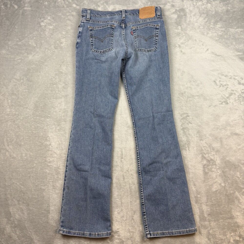 Vintage Levi’s 518 Superlow Bootcut Jeans Women’s 28x30 5 JR M Blue Stretch USA